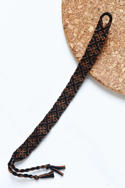handmade bracelet x WHISKEY